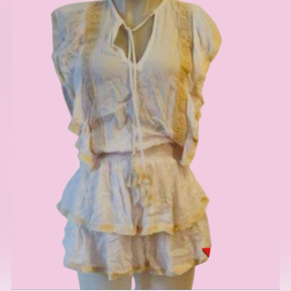 COOLCHANGE Women’s Polka Dot Ruffle Dress Size Small‎ - Picture 9 of 9